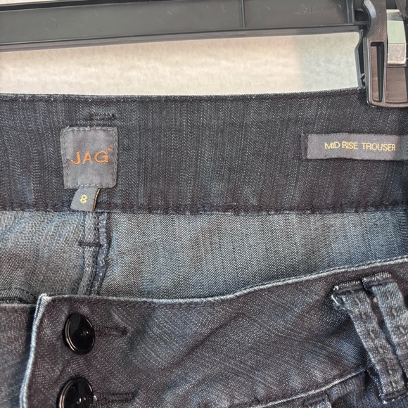 Jag Jeans Size 8 Dark Wash Mid Rise Trouser - Picture 3 of 11